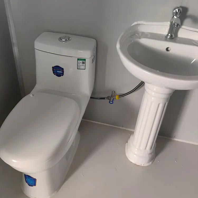 Outdoor toilet prefabricated public shower room convenient portable mobile toilet