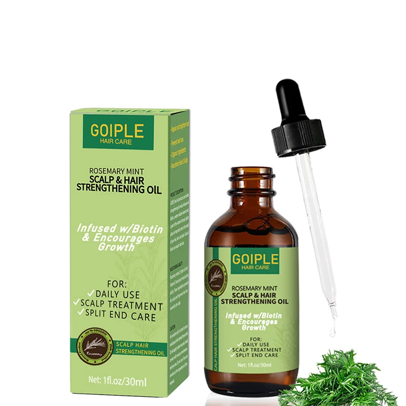 Wholesale Natural Anti Loss Essential Serum Fast Growth Care Product for Men Women Private Label Hair Regrowth Strengthening Oil