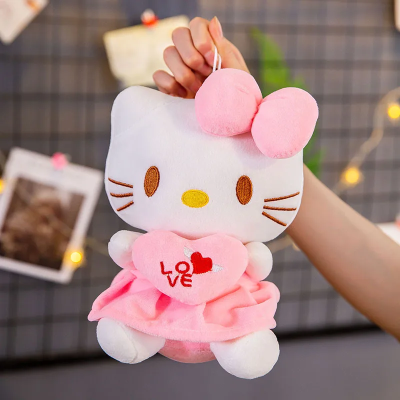 Wholesale 30/40/55/70cm Comfortable Plush Dolls Kt Cat Dolls Cat Cute Plush Toys Super Cute Hello Kitty Plush Toys OPP Bag