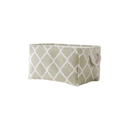 Various New Pattern Folding Laundry Cotton Rope Basket Storage Boxes Bins