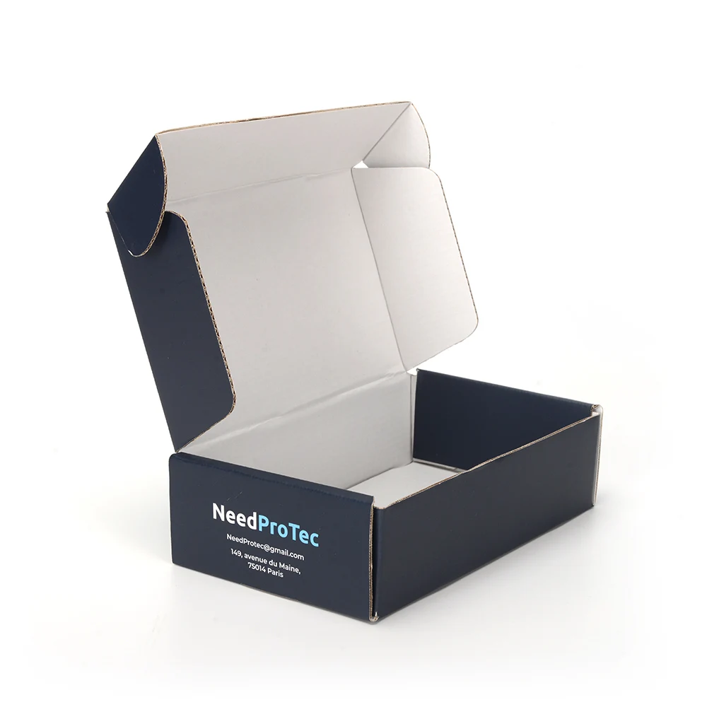 Biodegradable Pink Shipping Mailer Corrugated Paperboard Boxes Free Design Hair Package Paper Delivery Box For Small Business