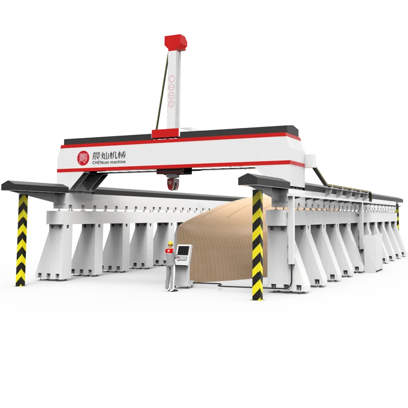 5-axis high speed CNC machining center for large composites mould making