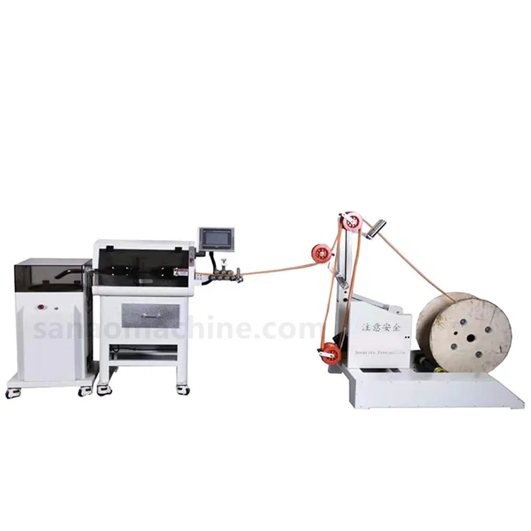 Direct Sales By Manufacturer Automatic Wire And Cable Spool Prefeeding Wire Prefeeder Wire Feeding Machine Sa-f300