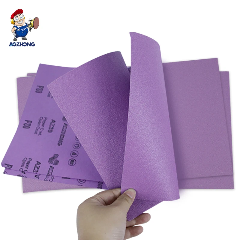 Dry Wet Adhesive Water Sandpaper 1000 grit RMC Waterproof Abrasive Paper Silicon Carbide Sanding Paper for Metal Sanding