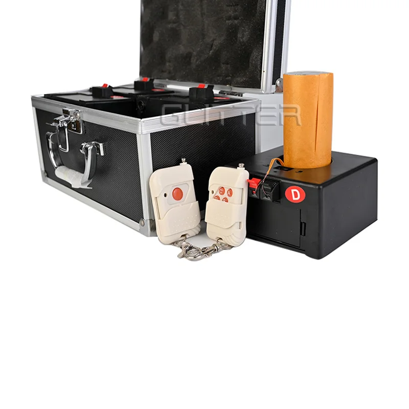 4 Cues Remote Control Pyrotechnic Cold Machine Firework Igniters System Special Effect Wedding Stage Fireworks Firing System