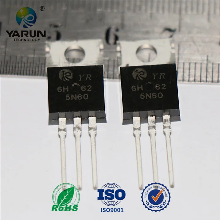 YAREN 5N60 4.5A 650 в до-220 н канал mosfet/mosfet 600