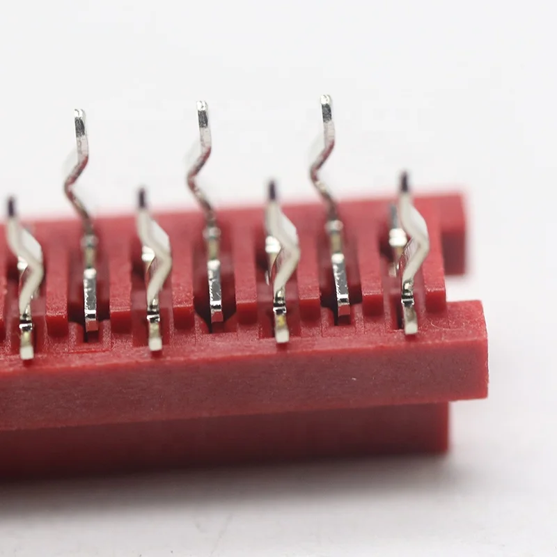 5.0mm Height Micro Match Female SMT Connector Red IDC Socket cable