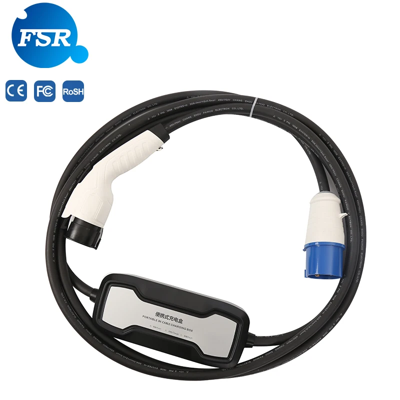 evse manufacturer 32A  Type1 level 2 SAE J1772 electric vehicle ev tesla charger