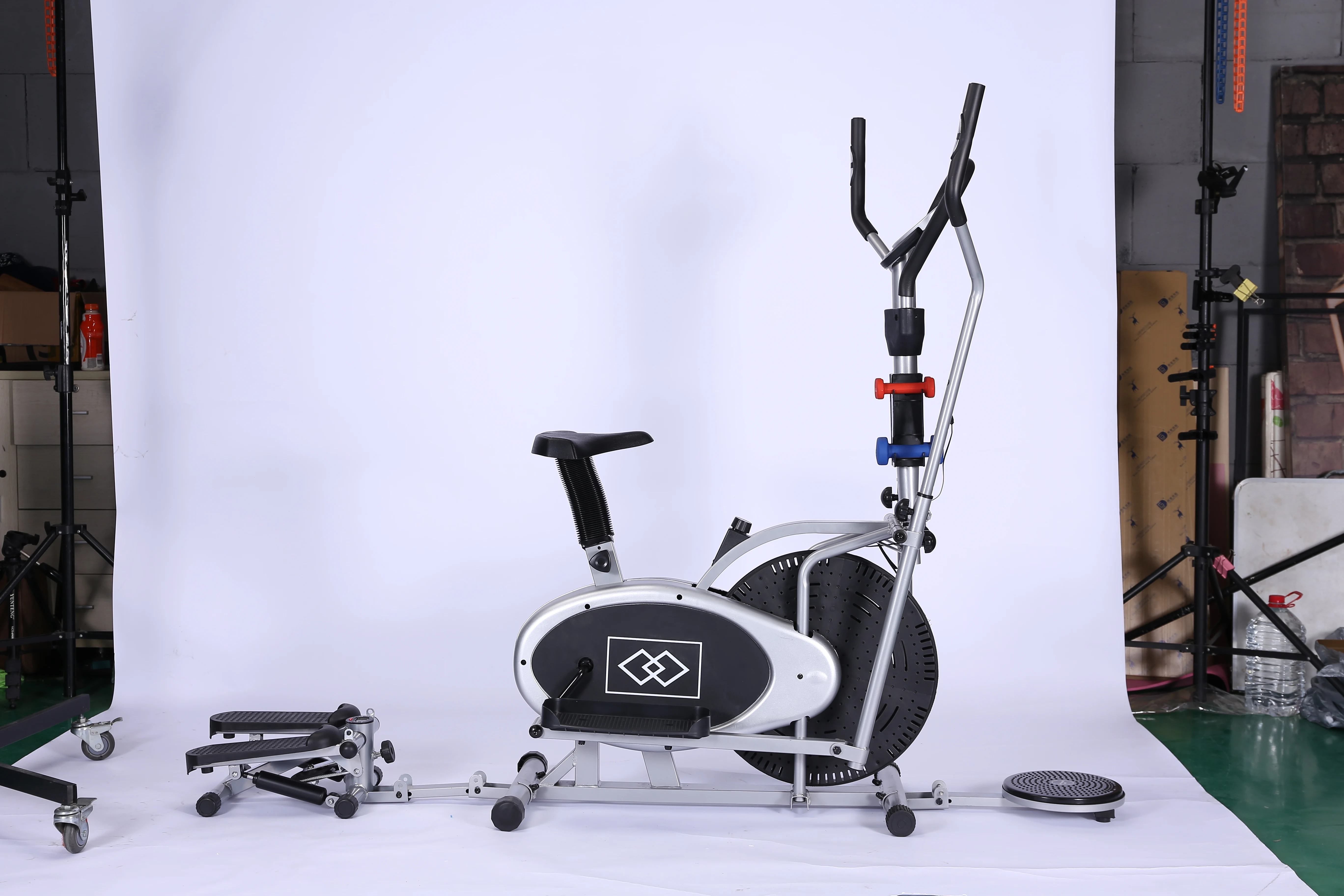 Orbitrac Home Use Exercise Bike Air Bike with Twist with Stepper for Comfortable Indoor Workout