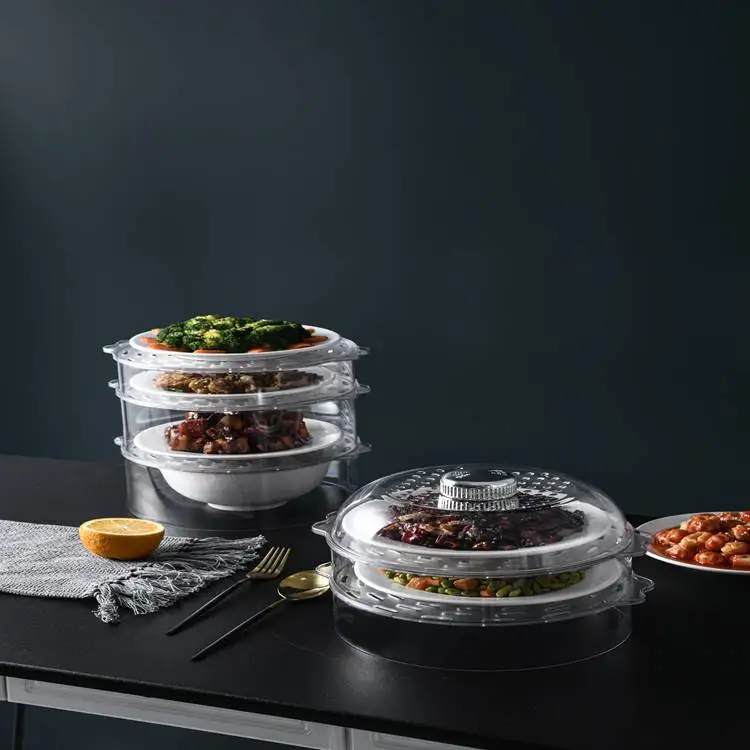 Special Hot Selling Plastic Food Storage Cover Dish Shelf For Heat Preservation And Dustproof
