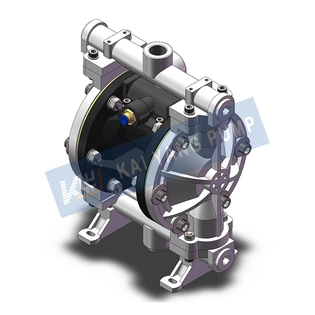 With A Single Layer Of Wear-Resistant Diaphragm Low Pressure Pneumatic Mini Plastic Pump For Water Treatment Industry