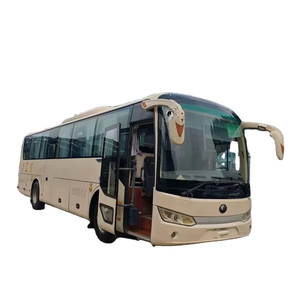 Cheap Used Left Steering Unitary Construction Bus Yu tong Customized 47 Seater Coach Bus With Electric Rearview Mirror