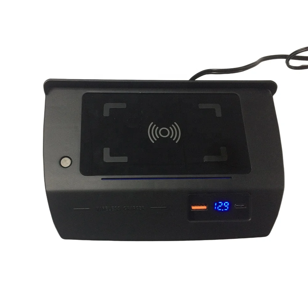 15W Wireless car Charger mount For Honda Civic 2016 2020 power charging adapter phone holder for iphone 11 Fast Charge plate