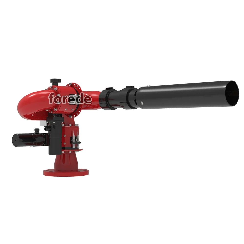 FOREDE 4800LPM  Fire Water Foam Monitor Stainless Steel Platform DescriptionFor Fire Fighting Fireman