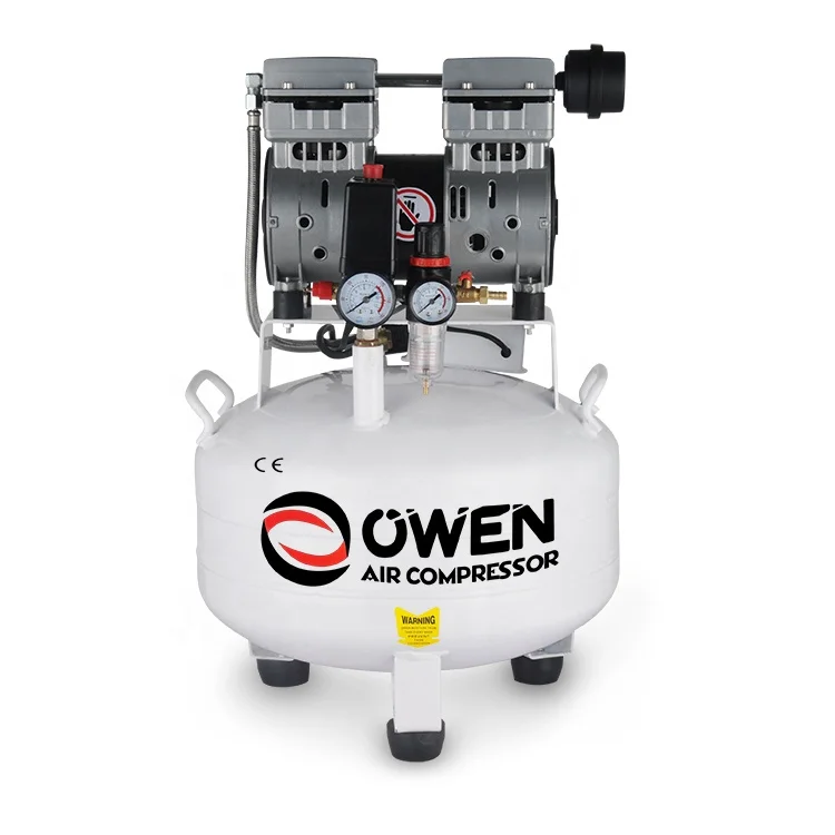 Vertical 8Bar/115Psi 0.55KW/0.75HP High Pressure Small Silent Oil Free Air Compressor For Car