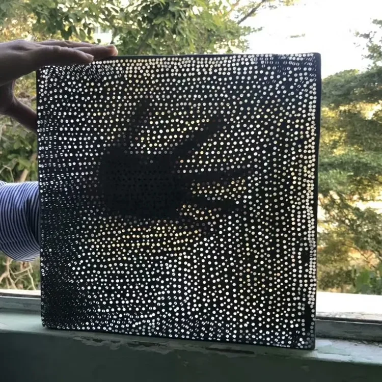 PMMA material plastic fibre optic brick light for garden hotel decoration fiber optic bricks