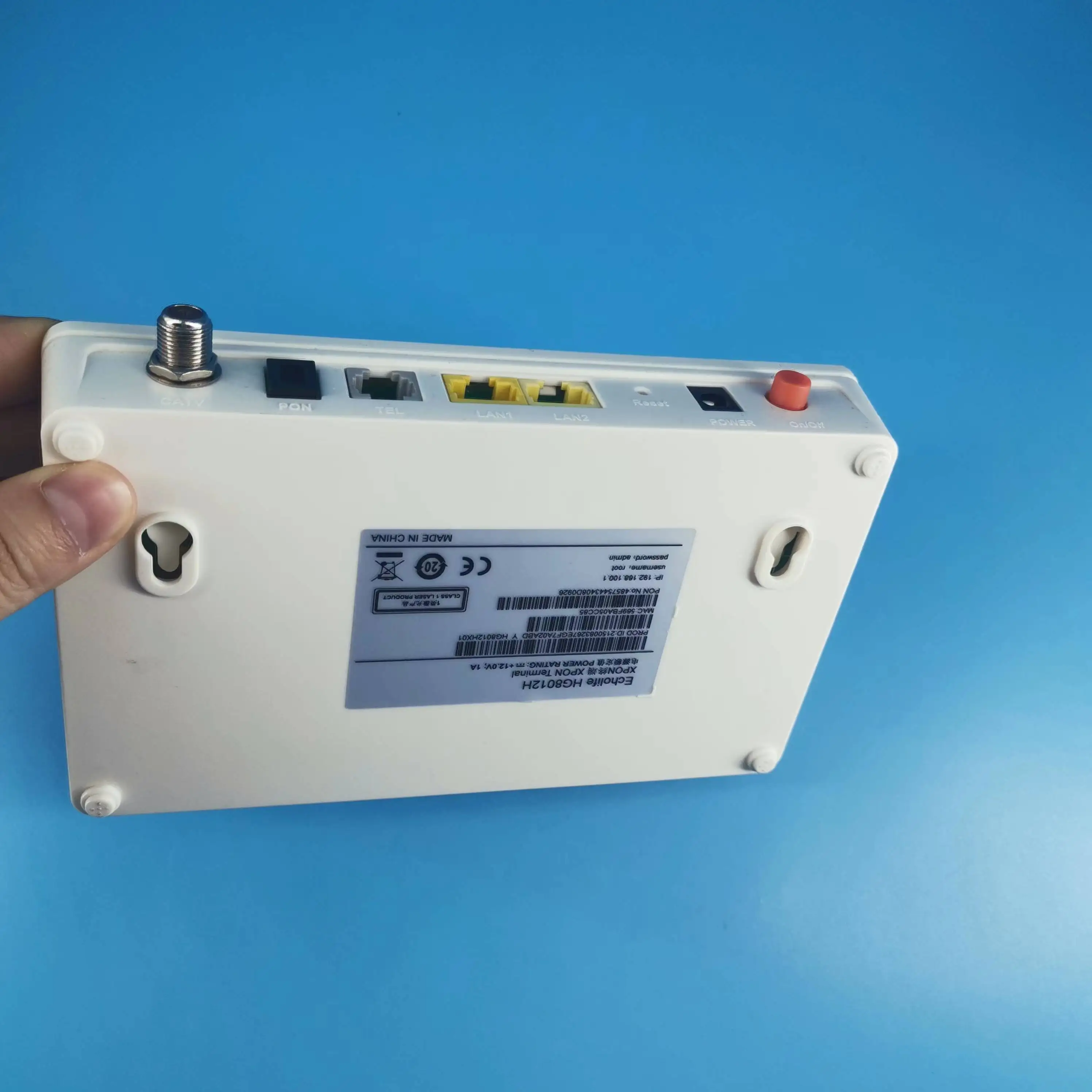 mini micro CATV HG8012H/EG8120L 1GE optical fiber terminal for ftth xpon modem onu