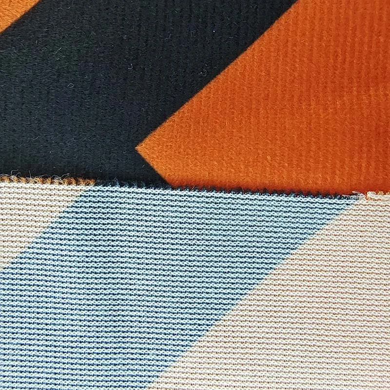 Good-quality print design types clothing tricot brushed fleece fabric