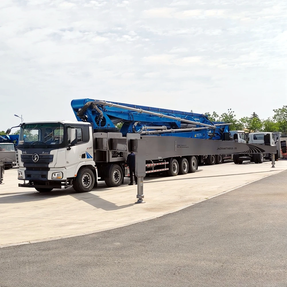 Завод JIUHE JHZ5540THB грузовик бетононасос 70 м 79 М 80