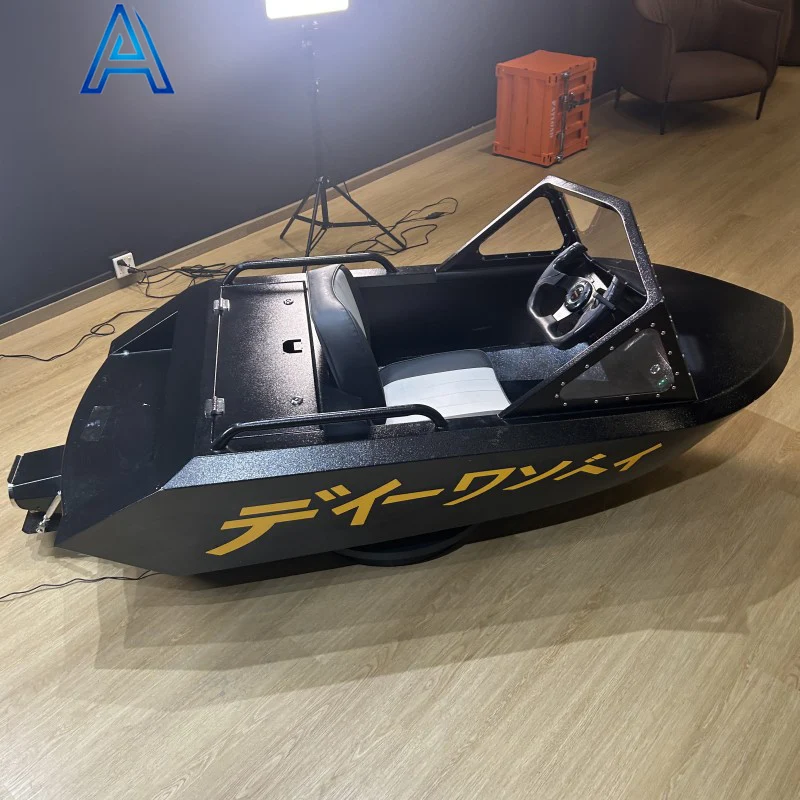 Customize painting 10-15KW amateur racing electric kart boat fishing craft vessel for quick jet speed motor boat ship scooter