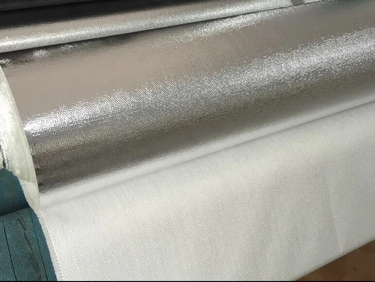 Professional Manufacturer Anti Oil Waterproof Fireproof Heat Insulating Fiber Glass Cloth with Aluminium Foil Covered