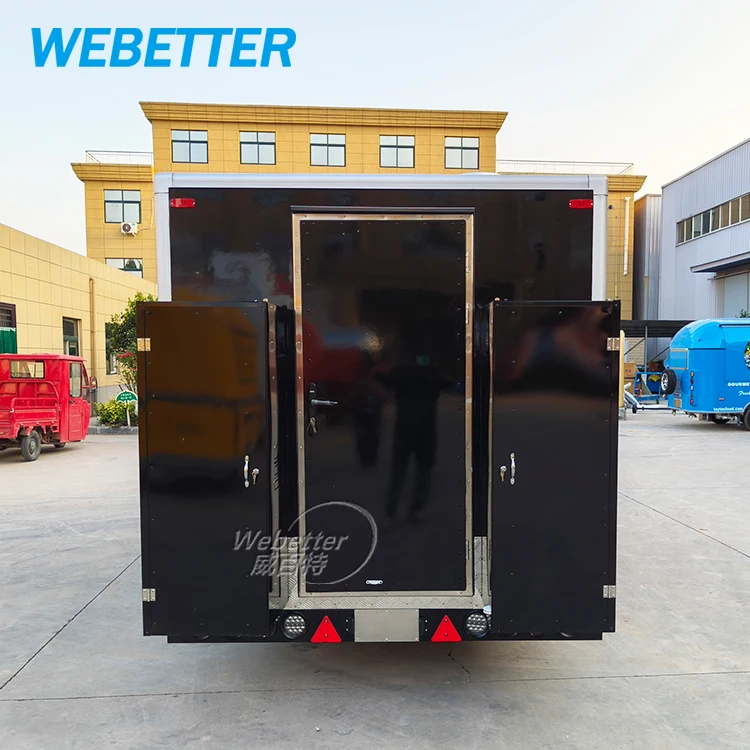 WEBETTER Custom Dining Trucks Hotdog Cart Food Truck Street Sandwich Concession Food Trailer Ice Cream Catering Truck Trailer