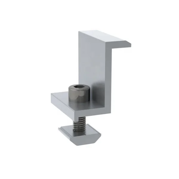 Solar Panel Fixing Middle Clip For Solar Installation/Aluminum Roof Clamp/Solar Panel Mid Clamp