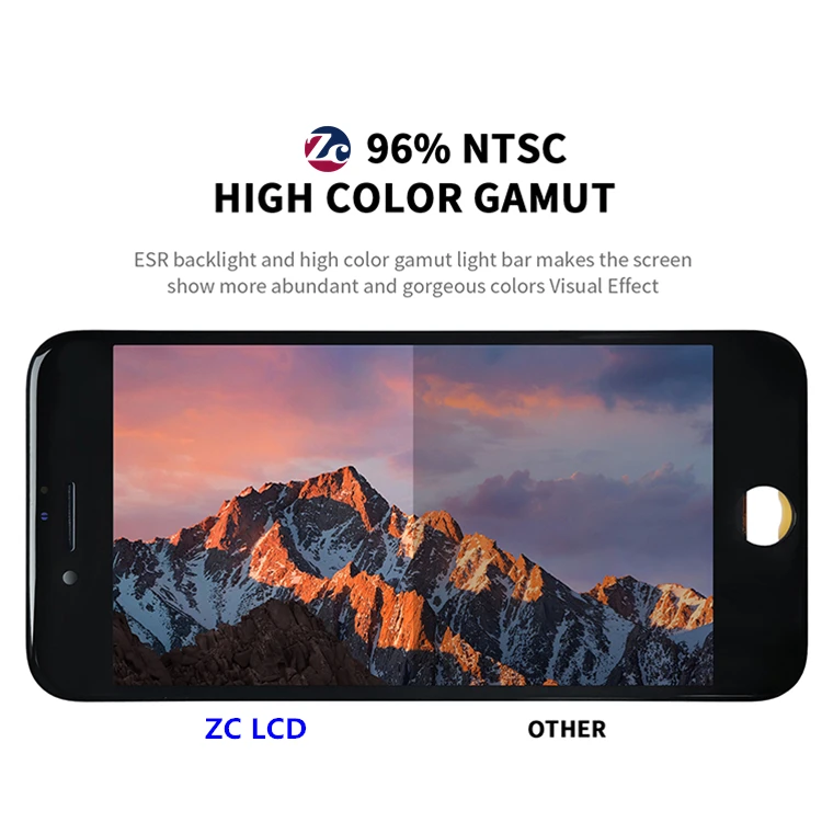 ZC Factory Price Hard OLED Screen Replacement For iPhone X LCD Display Digitizer Assembly