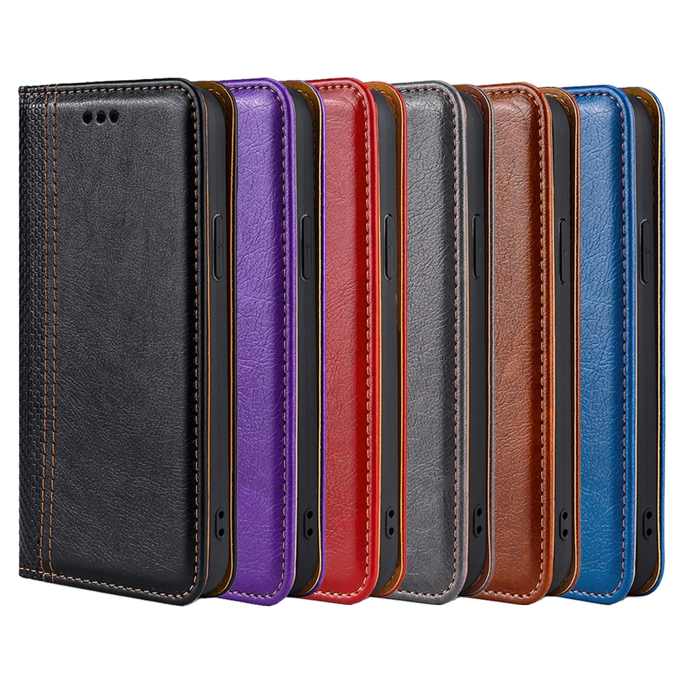 Flip Leather Wallet Mobile Case for OPPO A3 A5 A7 A8 A9 2020 A91 A92 A93 A94 ACE2 AX5S Wallet Phone Cover Bags