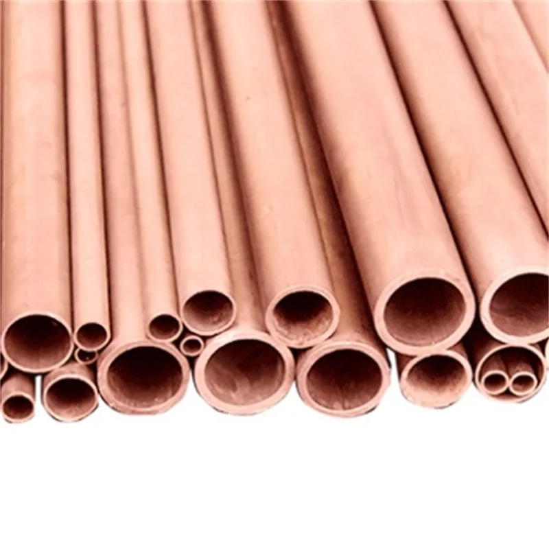 High Quality C12200 C11000 C22600 C26000 15mm 99.99%Copper Pipe Brass Price Copper Wire Factory Direct Supply