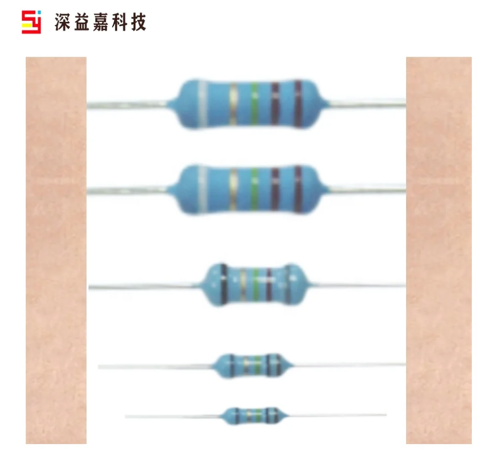 resistor carbon film 1/8W 1/4W 1/2W 1W 1R-10M, 1R-10M resistance 5%