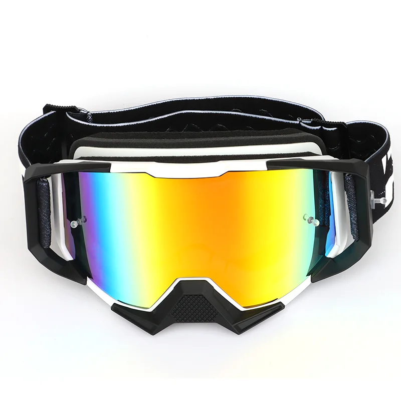 full  frame quickly change  lens     anti uv 400  three foam Motorcycle cross road goggles goggles