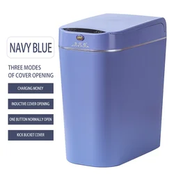 Auto Trash Can Smart Waste Bin Plastic Sensor Trash Eco-friendly Rubbish Trash Can Smart Waste Bins for Home And Office