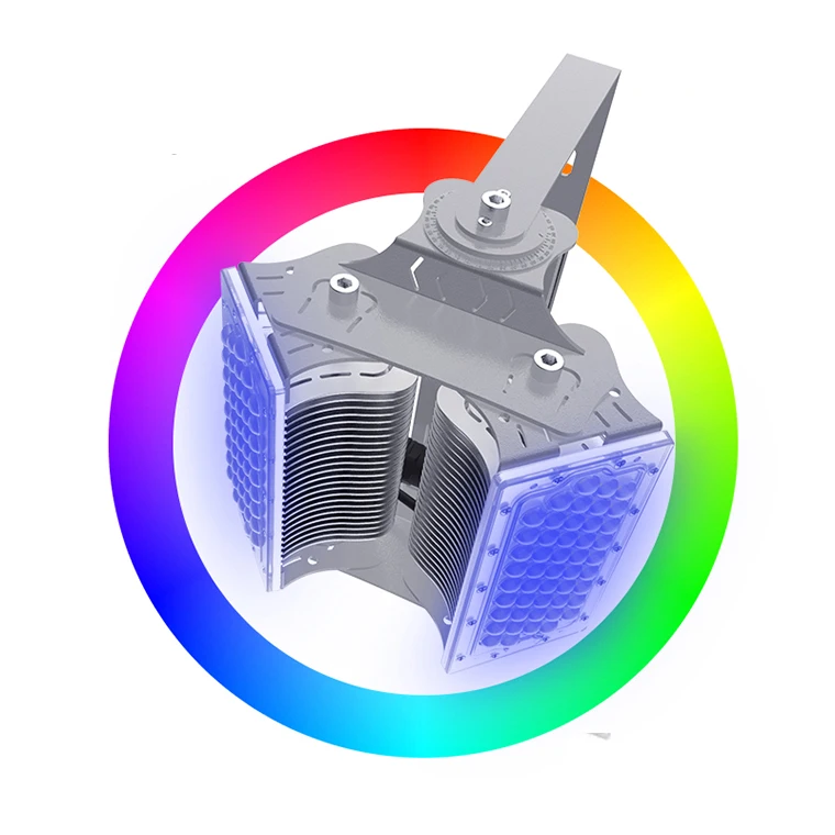 Rgbw прожектор светодиодный Rgb алюминиевый 600 Вт уличный 50 100 150 200 300 400 16 миллионов цветов IP66