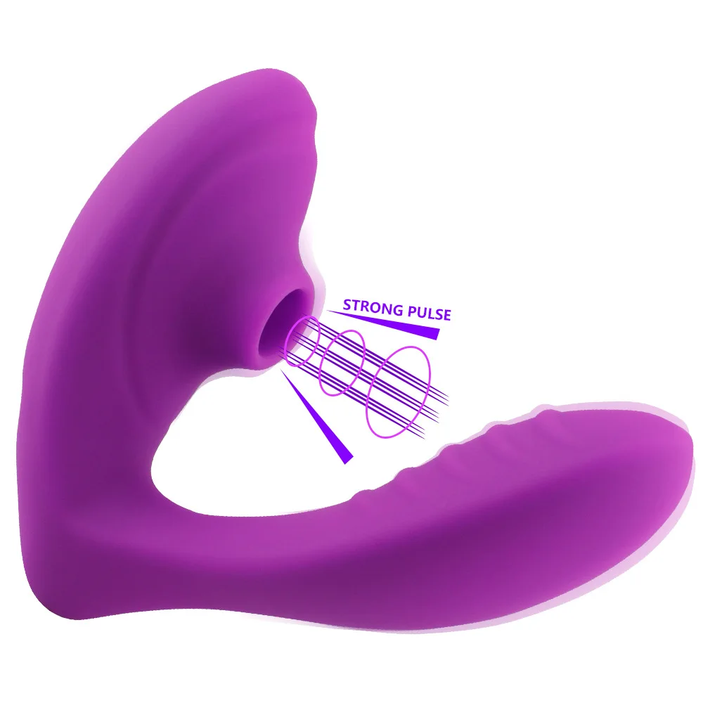 Waterproof Sucker Vibrators Clitoris Stimulator Rechargeable 10 Suction G Spot Clitoral Sucking Vibrator Silicone