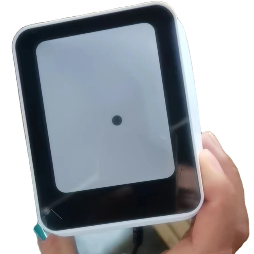 Alipay wechat code scanning payment box  customer collection small white box medical insurance electronic voucher scanner