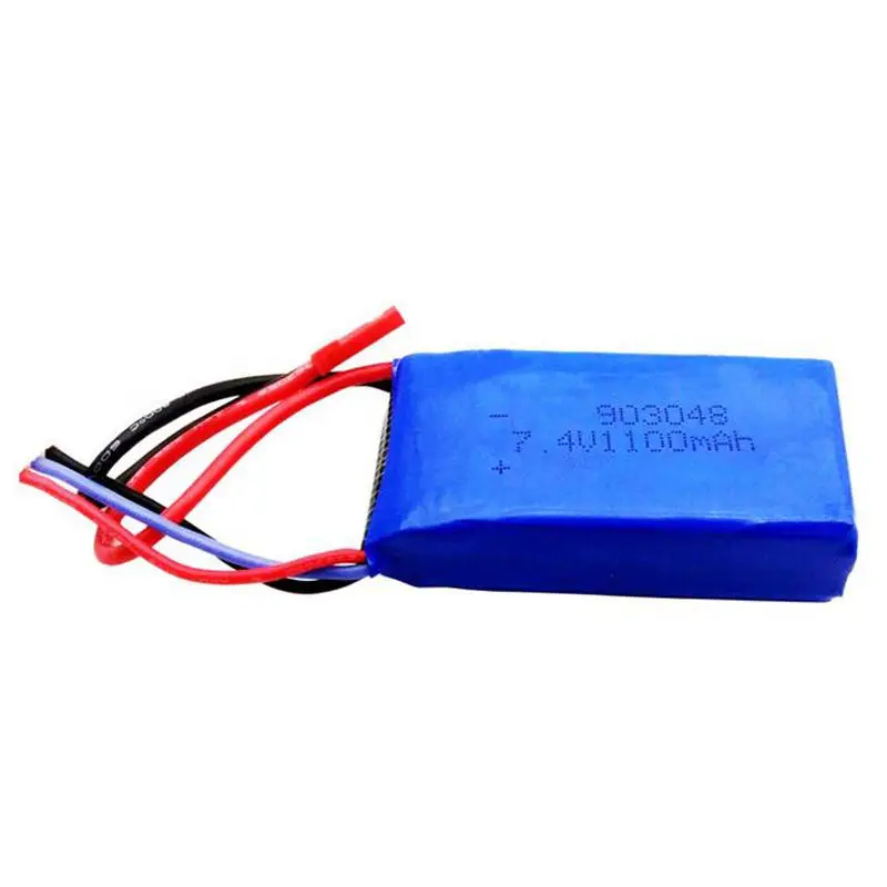 Newest 2S 3S Lithium Ion Battery 903048 7.4V 11.1V 25C Discharge 1000Mah 1100Mah Rc Helicopter Battery