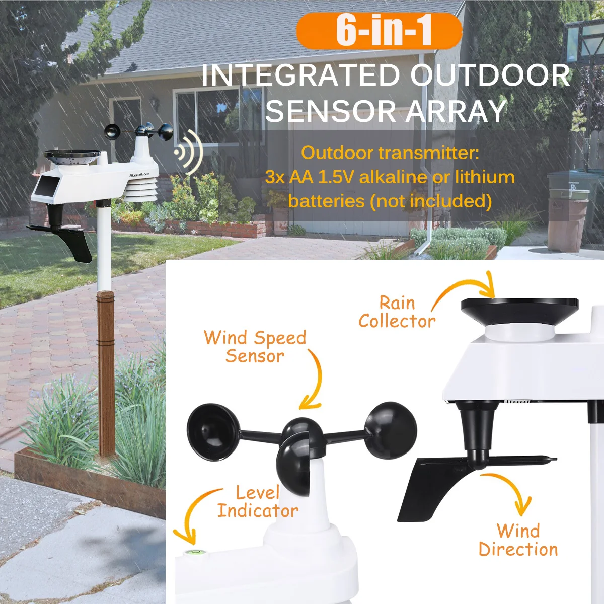 Hot FT0366 WIFI Smart Radio Frequency Weather Station