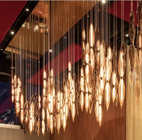 Professional Custom Apartments Project Chandelier Hanging Chandelier For Living Room Restaurant