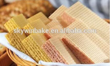 Skywin Manufacturer Flat Wafer Biscuit Oven Machine