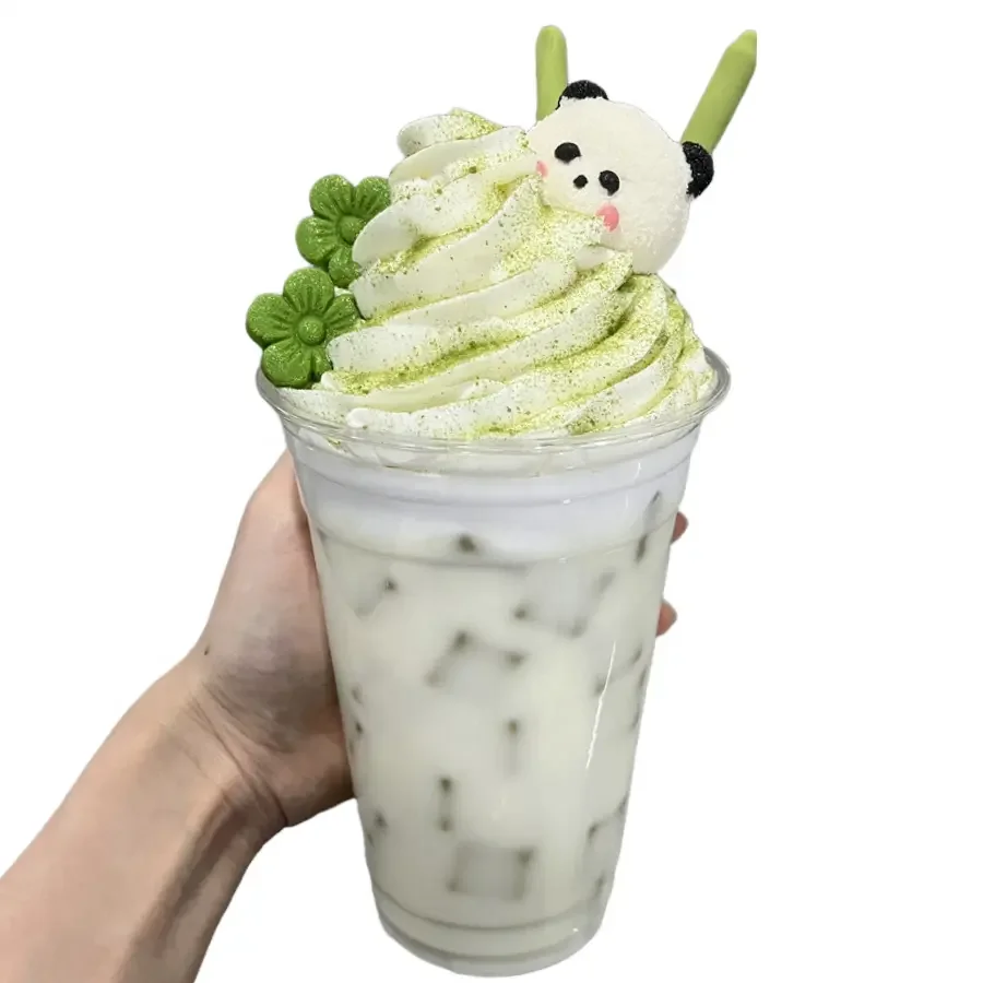 Soft Resin Artificial Fake Ice Cream Simulation Realistic Sundae Food Dessert and Simulated ice cream