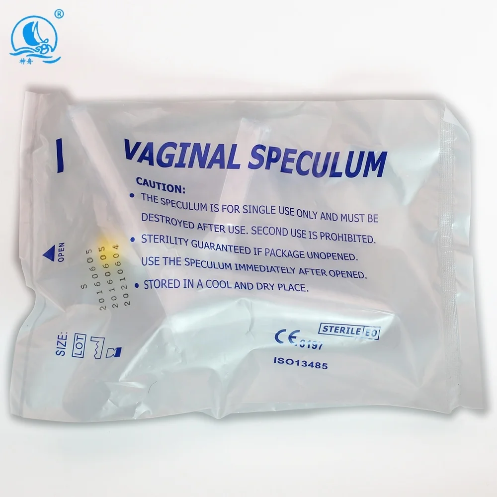 medical consumables vaginal Speculum sterile plastic disposable vaginal speculum