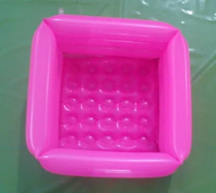 Promotional Custom logo Printing Pedicure Care Relax Feet Soak Bath Foot Inflatable Spa Basin