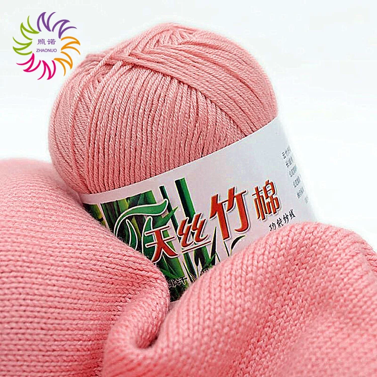  ZHAONUO wholesale glove cotton cone bamboo fiber yarn