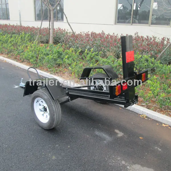 Powder Coated Single Motorcycle Trailer