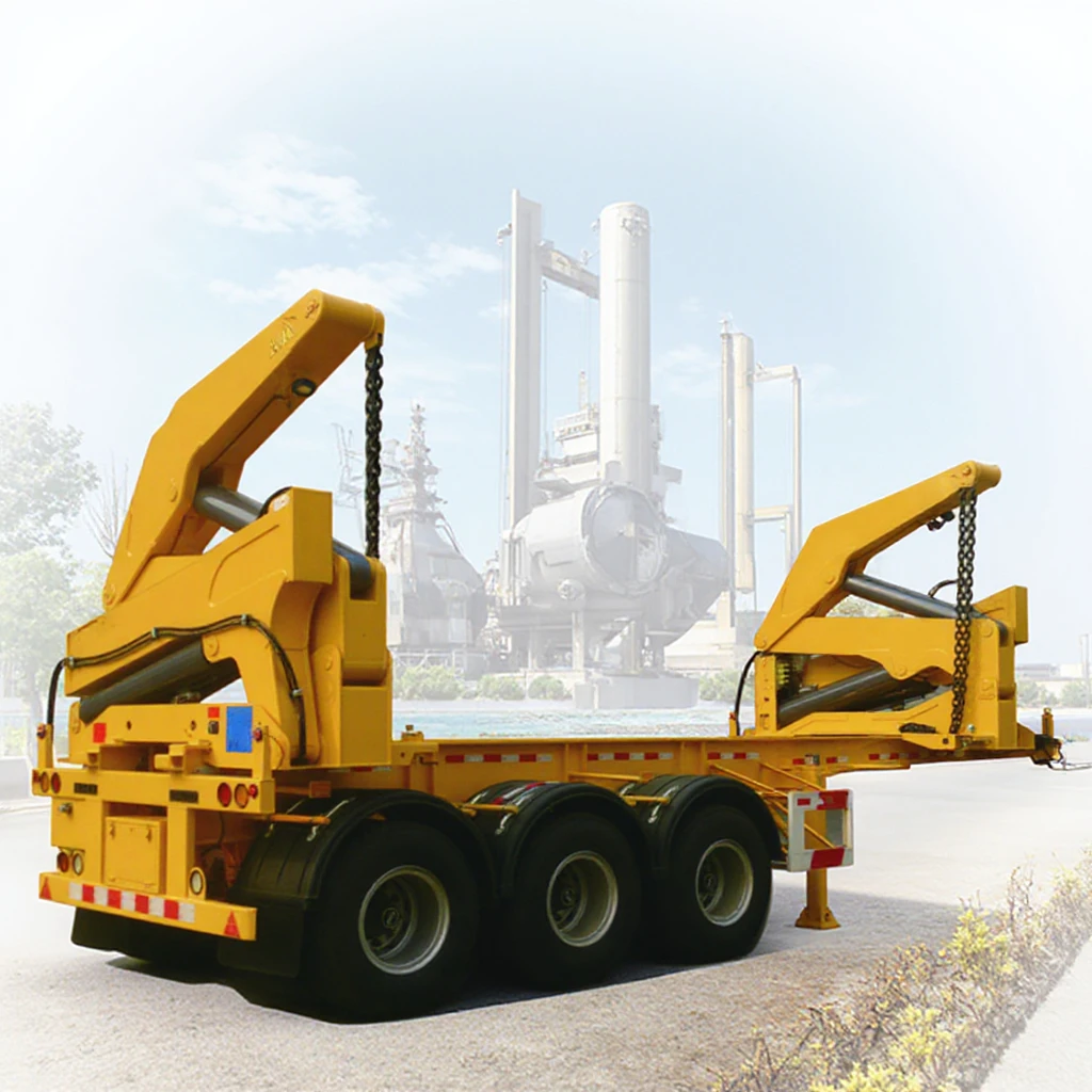 Factory supports customization side loader forklift 15 ton side lifter trailer