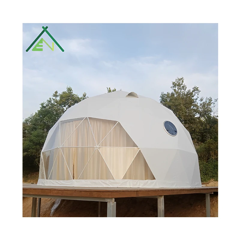 romantic ultralight grow building sportek storages plastic pvc awning track keder rail for air 12m commercial dome tent