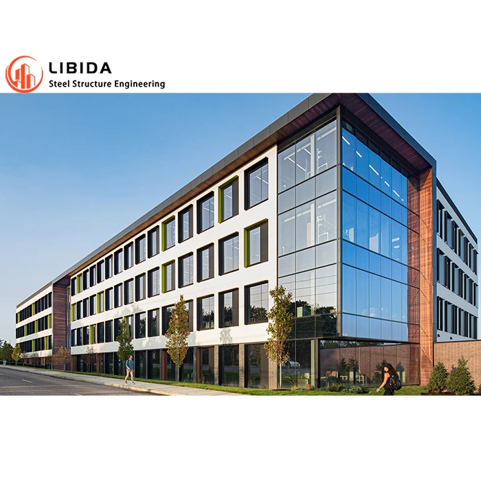 Hot Sale Famous Prefabricated High Rise Steel Structure Frame Apartment Hotel Building