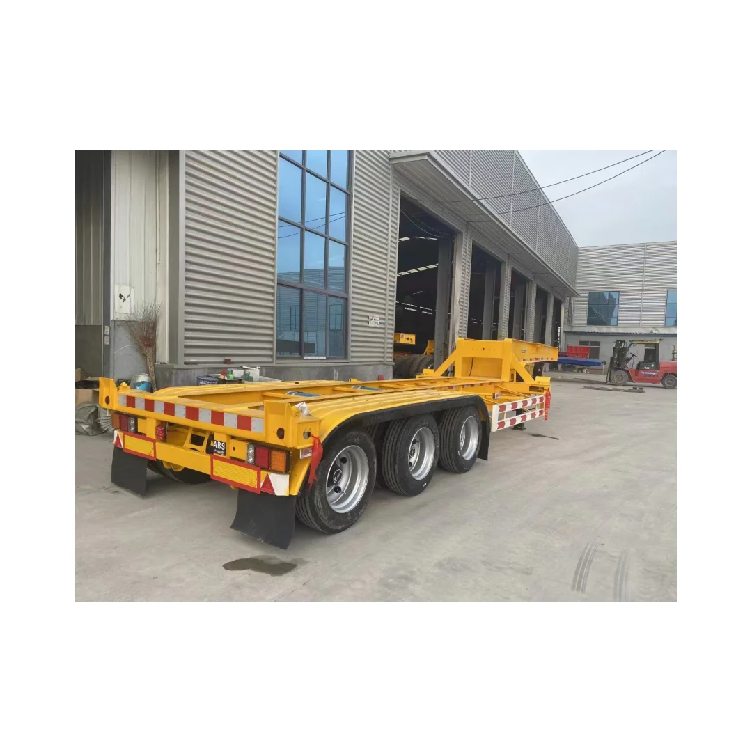Custom Direct Factory Origin 3-Axis Multi-Axis Container Dump Semi-Trailer with Wabco Brake System