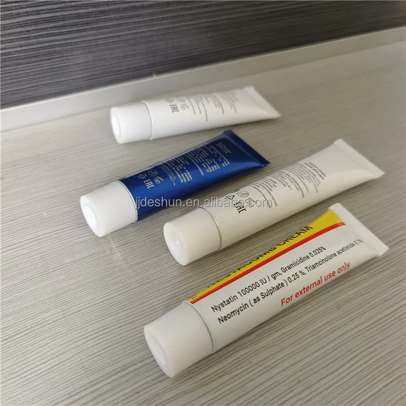 Cosmetics Sample Sack Aluminum Tubes Collapsible Metal Packaging 3g 5g 8g 10g 15g 20g 30g Eyeshadow Cream Shampoo Lipstick